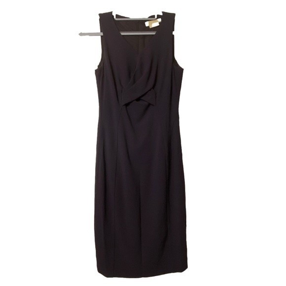 Michael Kors criss cross dress‎ Sz 2 in plum - Picture 1 of 4